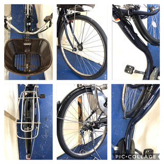 関東全域送料無 保証付き ヤマハ　パスナチュラ　26インチ 8.7ah デジタル　電動自転車の画像