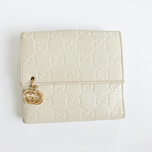 GUCCI アイボリー 折り財布