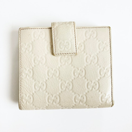 GUCCI アイボリー 折り財布