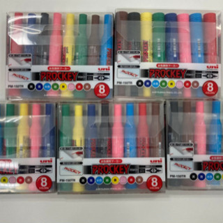 プロッキー(水性ペン)8本入×5セット