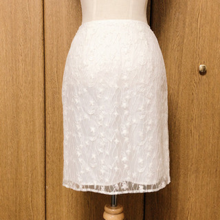 Private Label　花柄レーススカート　#132の画像