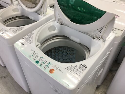 東芝5.0K洗濯機　2014年製　排水モーター新品交換　分解クリーニング済！