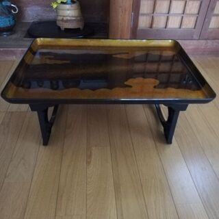 漆塗り一人用お膳