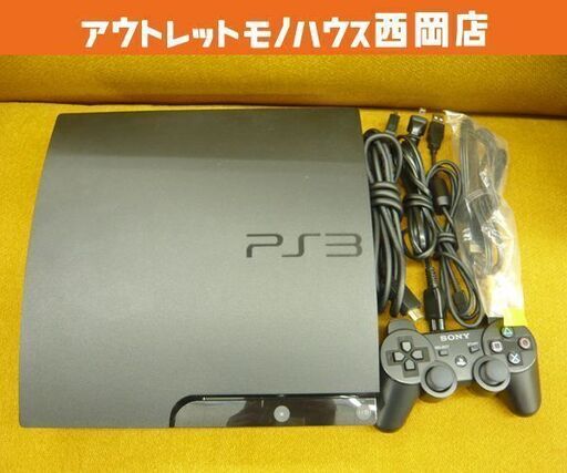 プレイステーション3 320GB チャコールブラック CECH-3000B PS3 プレステ3 SONY ソニー 西岡店