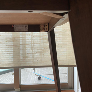 美品❗️ダイニングテーブル　ウォールナット　80㎝　正方形の画像