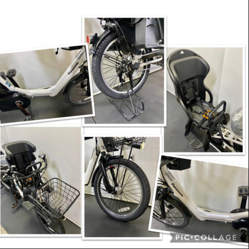 関東全域送料無料 保証付き パナソニック ギュットアニーズ 20インチ 3人乗り 8.9ah 電動自転車