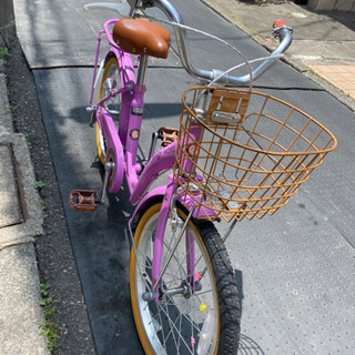 値下げ相談可！！！18インチ　子供用自転車　a.n.design worksの画像