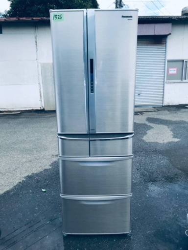 ‼️426L‼️1526番 Panasonic✨ノンフロン冷凍冷蔵庫✨NR-F433T-N形‼️