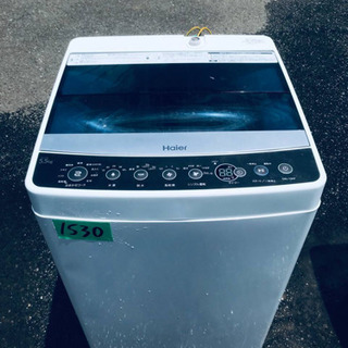 ✨2018年製✨1530番 Haier✨全自動電気洗濯機✨JW-C55A‼️