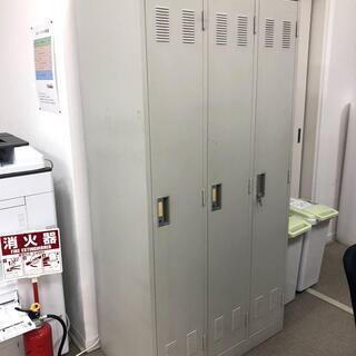 3人用ロッカー 傷有難ありジャンク NAIKI 現状渡し