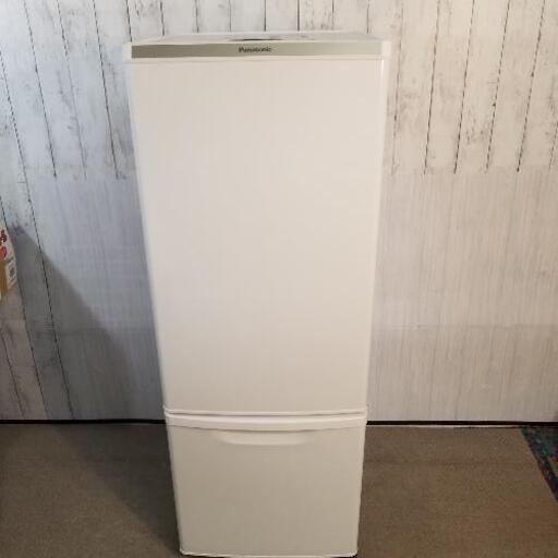 【未使用に近い】パナソニック 168L 2ドア冷蔵庫【右開き】NR-BW17CJ-W　2019年モデル