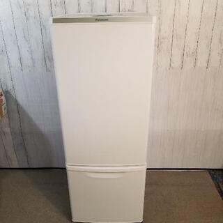 【未使用に近い】パナソニック 168L 2ドア冷蔵庫【右開き】NR-BW17CJ-W　2019年モデル
