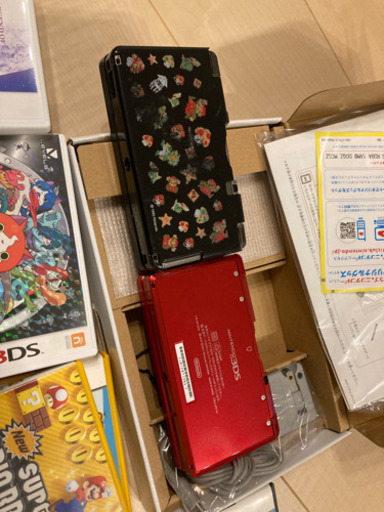 3DSを2つとカセットセット