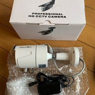 未使用　AHD広角監視カメラ2台　100万画素保管品