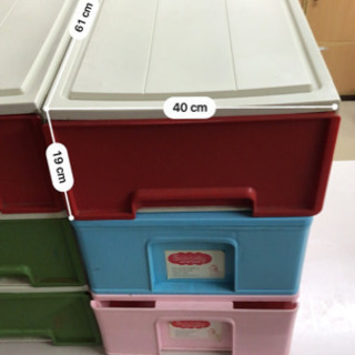 収納ボックス　6個無料！（早い者勝ち！）の画像