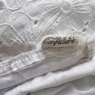 50cm コンフィリエール confiliere キッズ 子供 帽子 春夏 白の画像