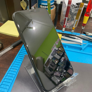 【売却済み】iPhone X　ブラック64GB SIMフリー【バッテリー新品】の画像
