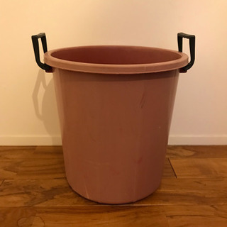 おもちゃバケツ プラスチック 赤