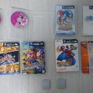 ゲームキューブ一式とソフトの画像