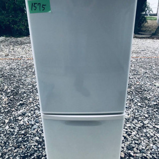 1575番 Panasonic✨ノンフロン冷凍冷蔵庫✨NR-B144W-W‼️
