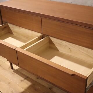 KEYUCA ケユカ チェリー材 4段チェスト 北欧スタイル 収納 タンス KEYUCA ケユカ チェリー材 4段チェスト 北欧スタイル 収納