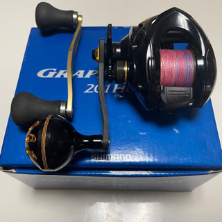 シマノ グラップラーBB 201HG +ゴメクサスハンドル