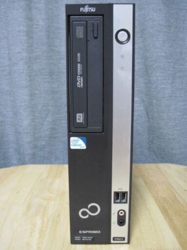 激安、業務で使用　富士通ESPRIMO D582_E　セルロン540-2.50G-4G-250G-DVD-RW　デスクトップPC