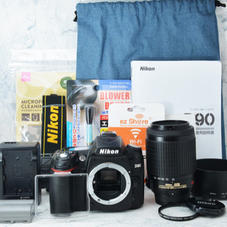 極上○初心者向け○Wi-Fi転送○望遠レンズ○手振れ補正○ニコン