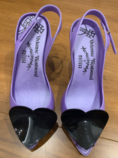 ヴィヴィアンウエストウッド　Melissa コラボ　ラバーシューズ