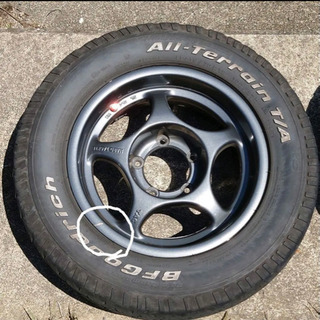 ジムケン　 タック/ハードタックル ホイール　１本　#ジムニー JIMKEN TAC ジムケンタック HARDTACKLE ハードタックル | 中古