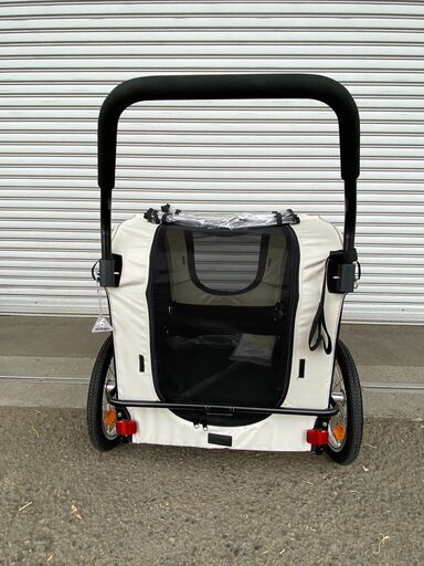ほぼ未使用保管品 折りたためる 大型犬から中型犬の多頭飼いに人気の AIRBUGGY NEST BIKE エアバギー ネストバイク 正
