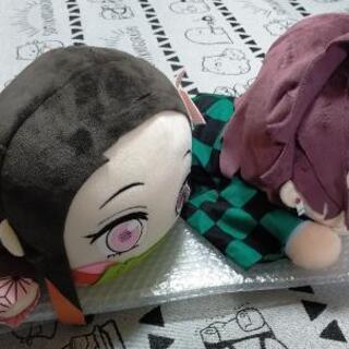 鬼滅の刃 寝そべりぬいぐるみセット売りの画像