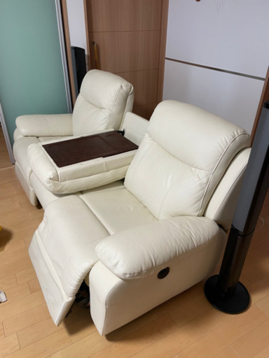 電動　リクライニングソファ　3人　大家家具