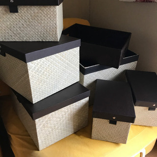お洒落な収納ボックス　７個セット　新品