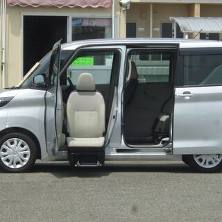 家で買える！ルークス両側スライドドア！検9/7 助手席電動リフトアップ！衝突軽減装置！大型ナビ全方位カメラ！前後ドラレコ車！国定駅４キロor伊勢崎駅７キロor前橋駅13キロ の画像