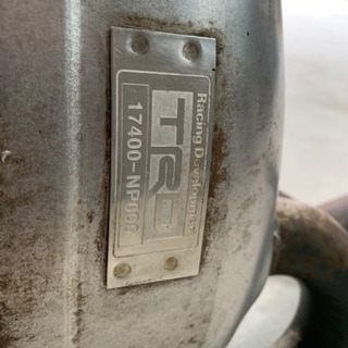 ラクティス　TRD ハイレスポンスマフラーの画像