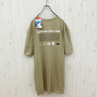 US規格　新品　THE NORTH FACE　半袖Tシャツ　ベージュ　メンズ3XLの画像