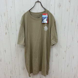 US規格　新品　THE NORTH FACE　半袖Tシャツ　ベージュ　メンズ3XLの画像