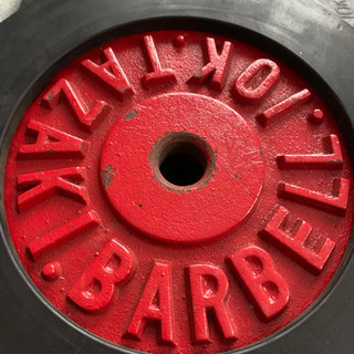 【お取引中】バーベル　プレートセット【TAKAZAKI BARBELL】の画像