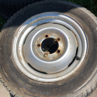 取引決まりました!ジムニー用スチールホイール  4本