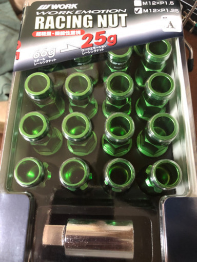 車のパーツ WORK EMOTION RACING NUT