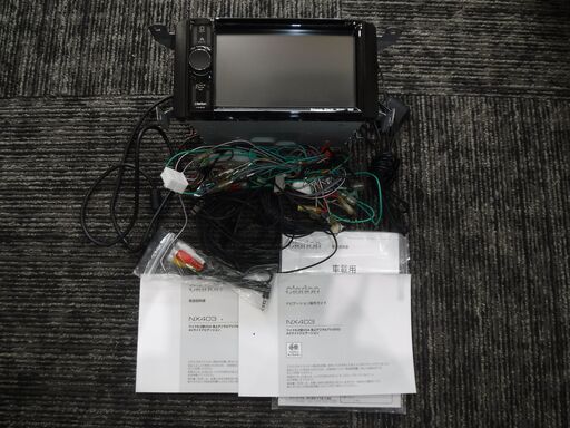クラリオン　NX430　ナビゲーション