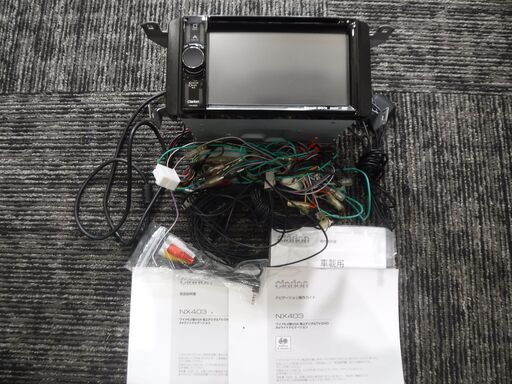 クラリオン　NX430　ナビゲーション