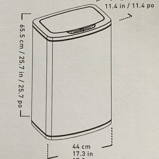 アメリカ 輸入 TRASH CAN