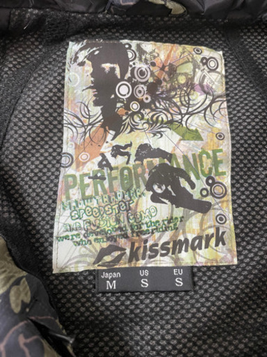 【美品】kiss mark スノーボードウェア