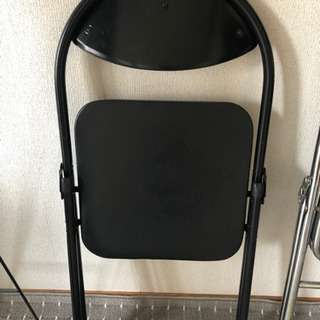 折り畳み椅子　2脚セットの画像