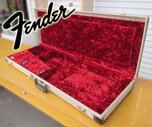 Ｆender ◆ G&G Deluxe ハードケース / ツイード版 ◆ フェンダー デラックス テレキャスター ストラト 用 ギター