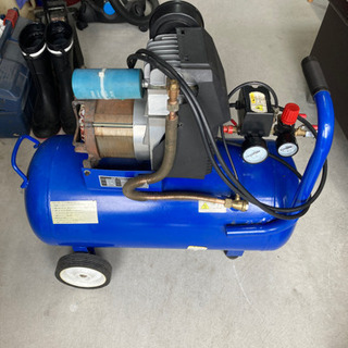 オイルレスエアーコンプレッサー36Lタンク