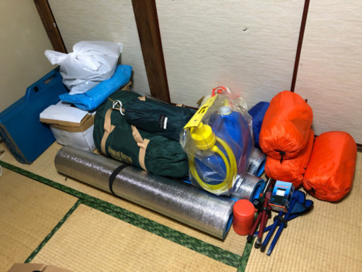 キャンプ用品　まとめて　４人用　17点