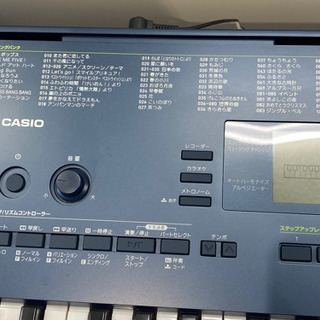 CASIO カシオ 光ナビゲーション キーボード LK-215 61鍵 200曲の画像